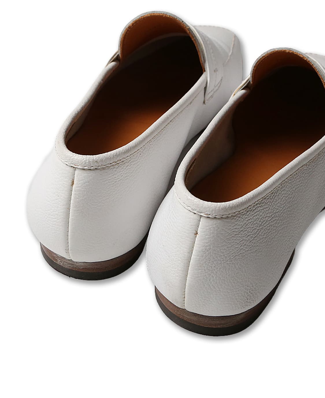 폴페따 [Polpetta] Moneta Lav.화이트 레더 패니로퍼 빔즈 상품이미지4