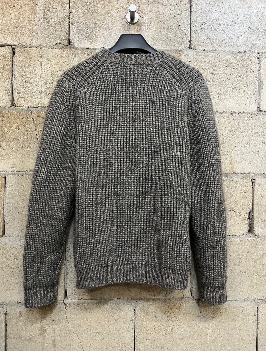 솔리드 옴므 크런키 울 크루넥 니트 상품이미지7