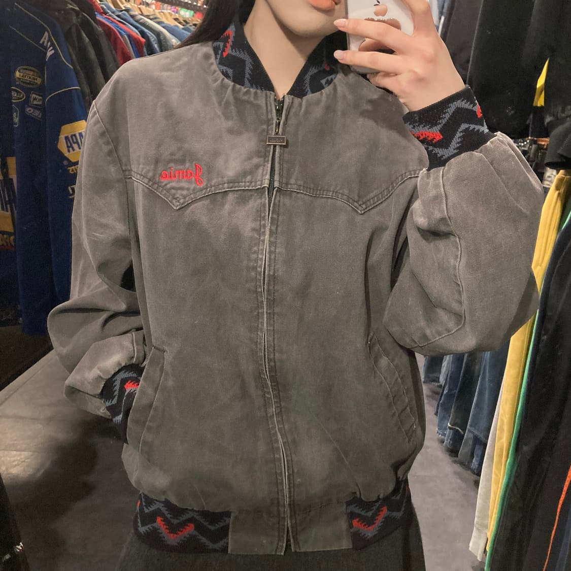  [IM]  Wallo 아메리칸 빈티지 워크자켓 브라운 상품이미지1