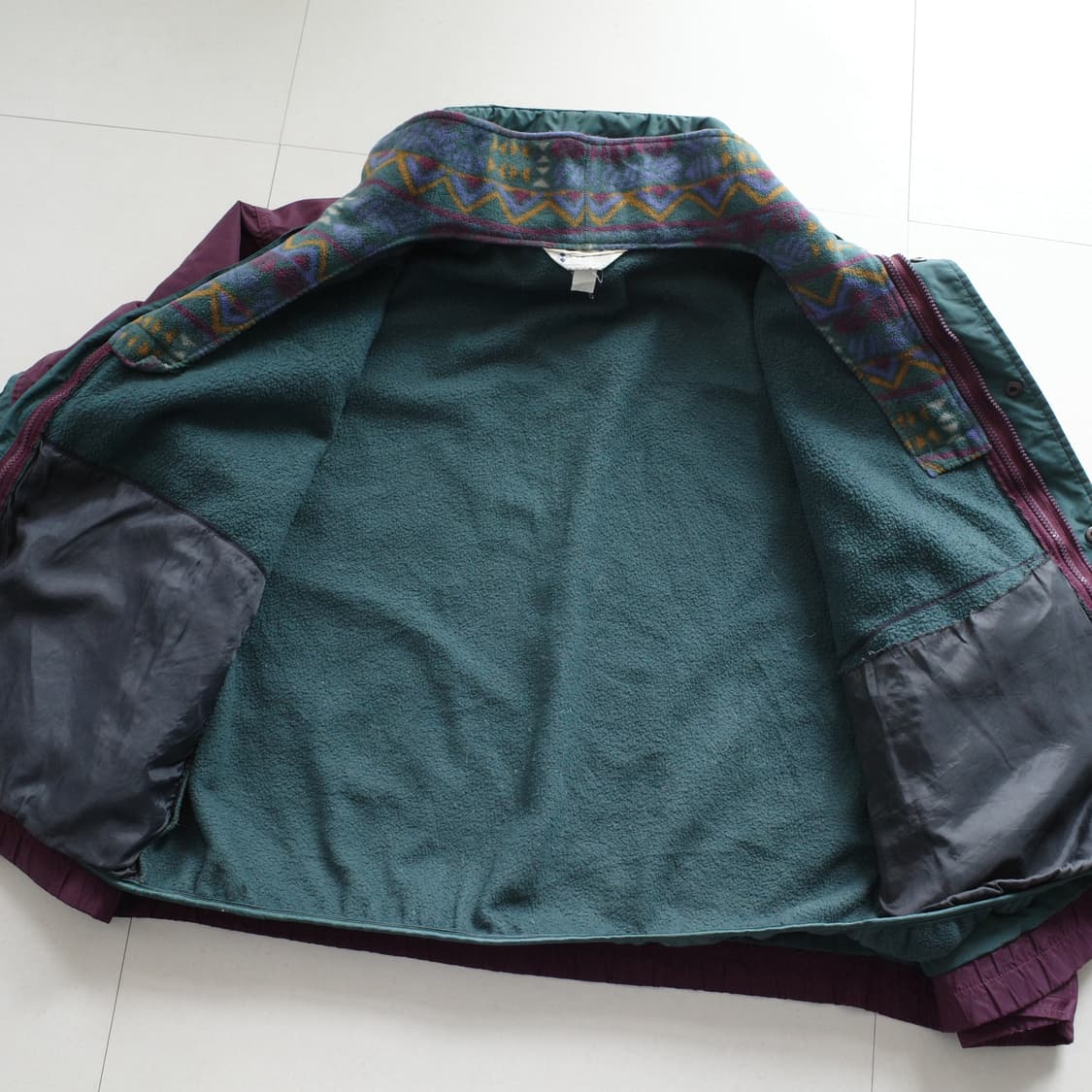 90s 컬럼비아 부가부 Bugaboo 플리스 내피 포함 자켓 상품이미지5