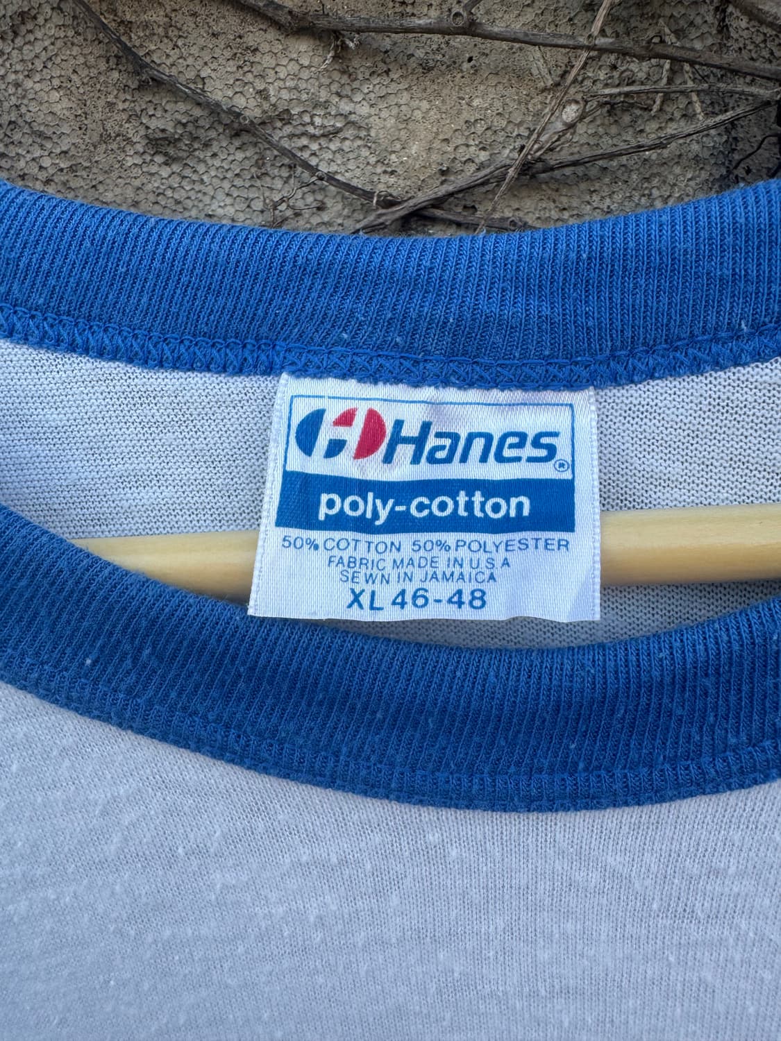 90s 헤인즈 빈티지 싱글스티치 프린팅 링거티 반팔 티셔츠 상품이미지4