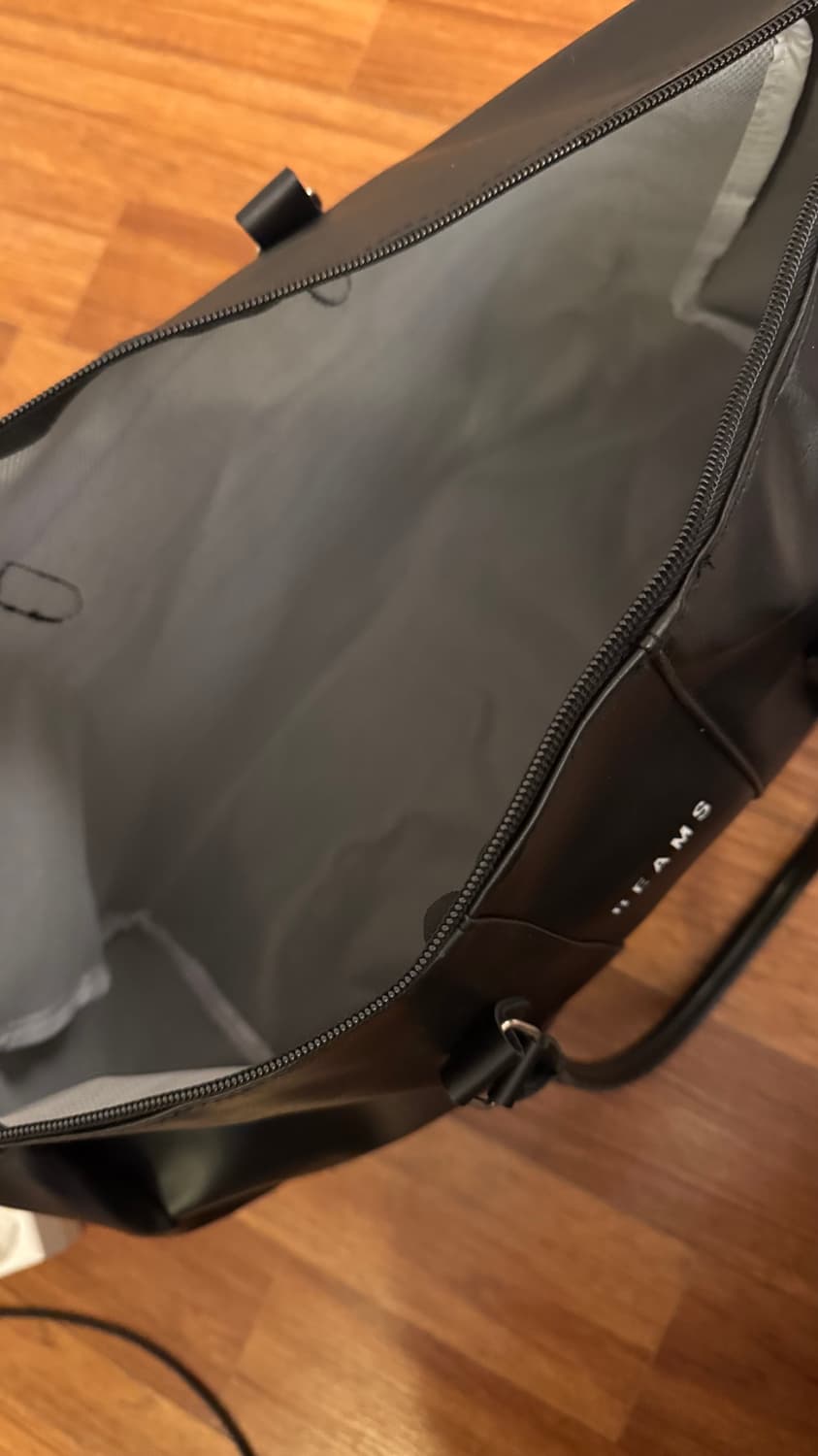 BEAMS 대용량 레더 토트백 보스턴백 상품이미지4