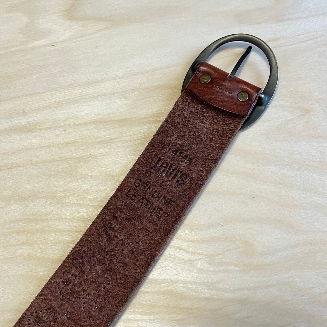 Levi’s stud leather Belt ( ~28 ) 상품이미지8