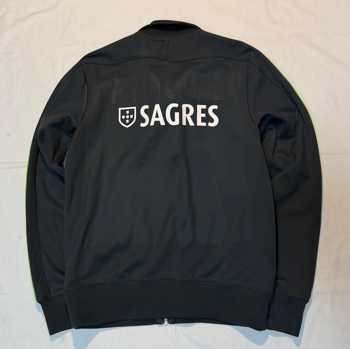 희귀) 나이키 12-13 포르투갈 집업 져지 그레이 그린 상품이미지4