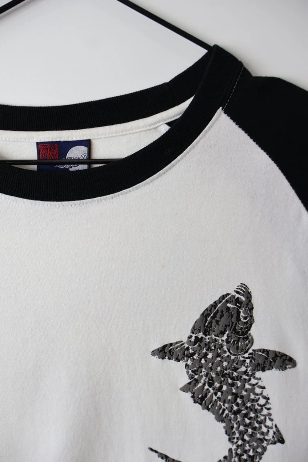 JPN Koi Fish Sakura Raglan Long Sleeve 상품이미지7