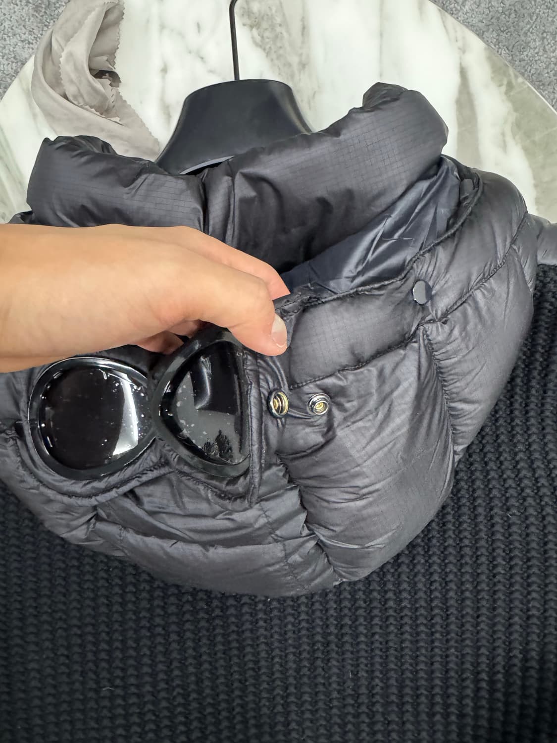 cp컴퍼니 25fw 디디쉘 니트패딩 S 상품이미지4