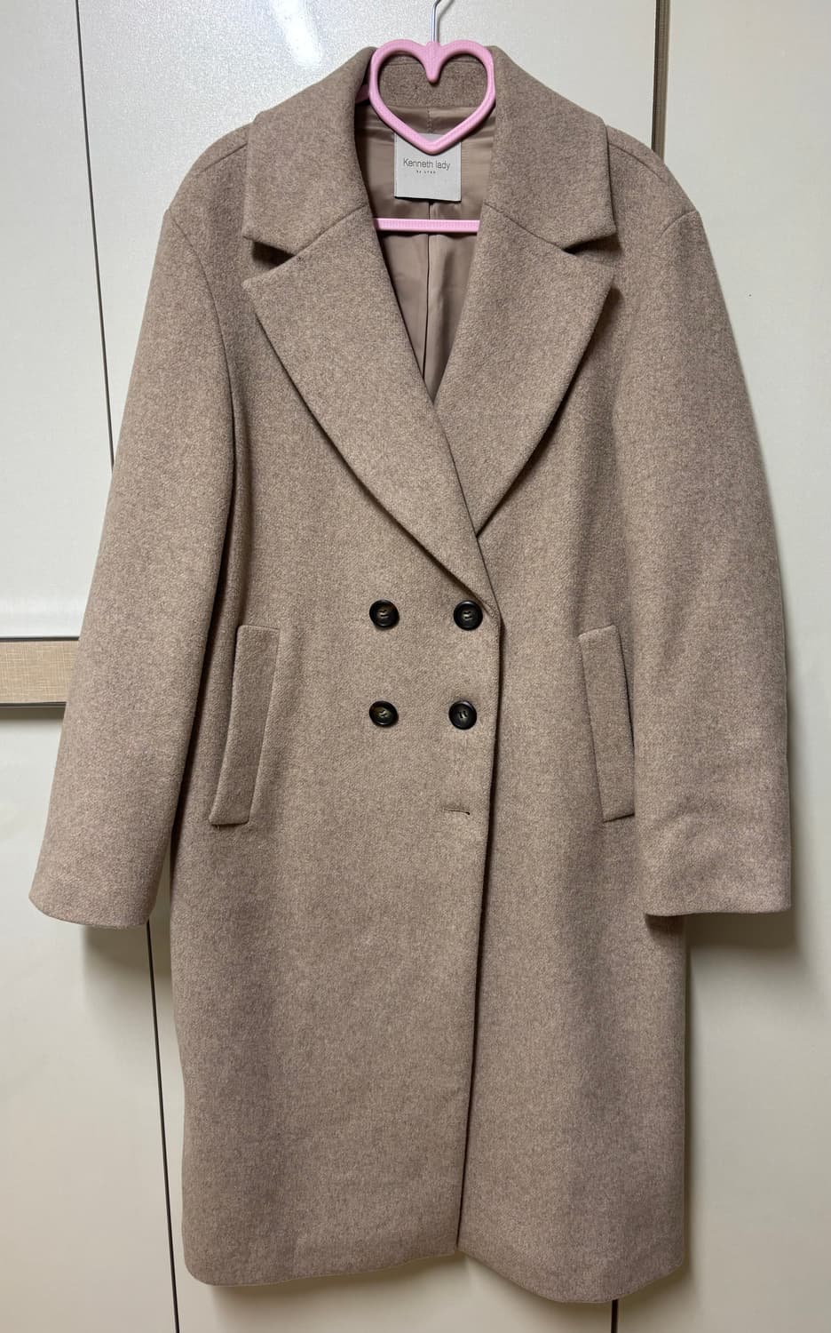 케네시레이디 더블버튼 롱코트 55 상품이미지1