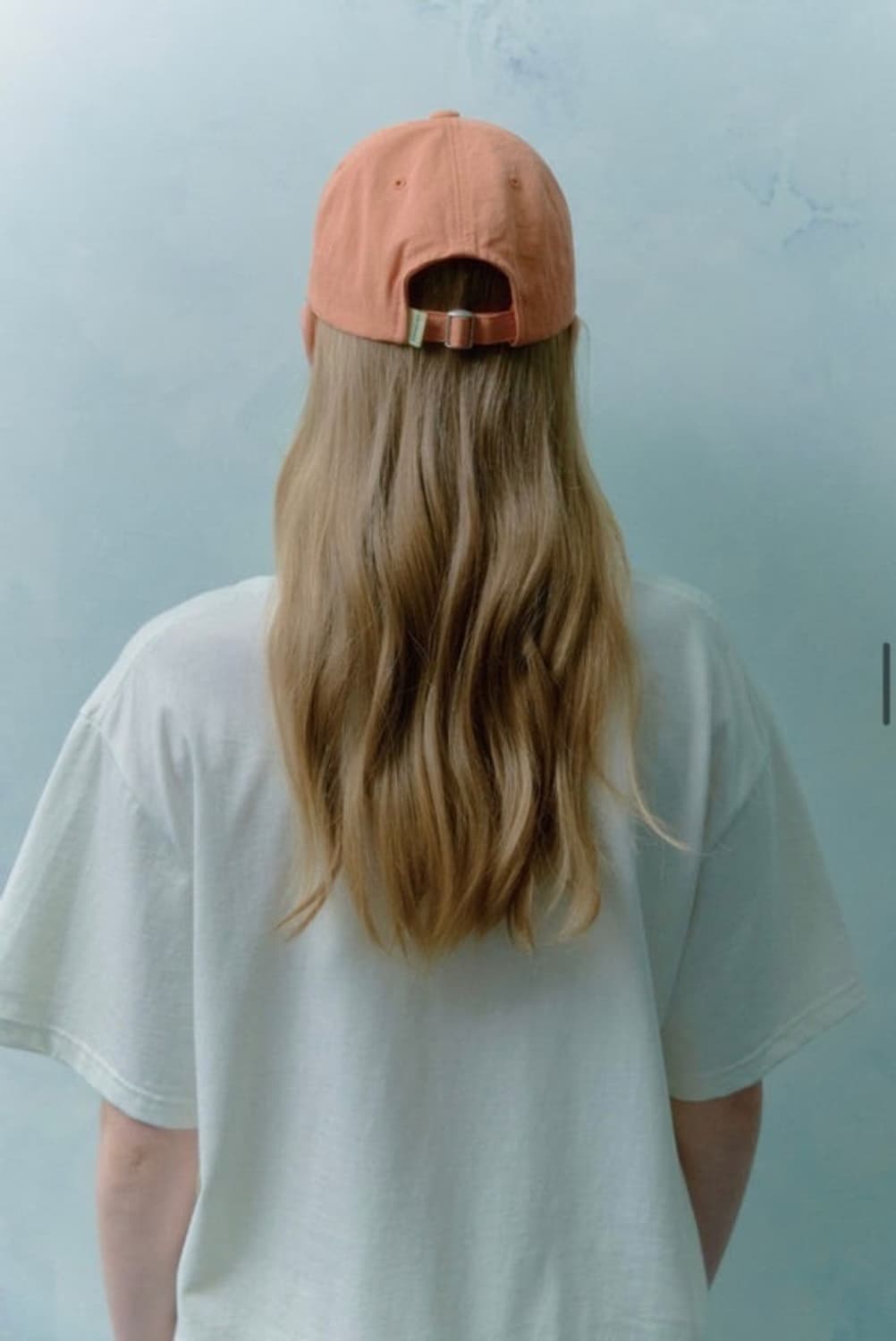 셀로판 볼캡 살구 오렌지 상품이미지4