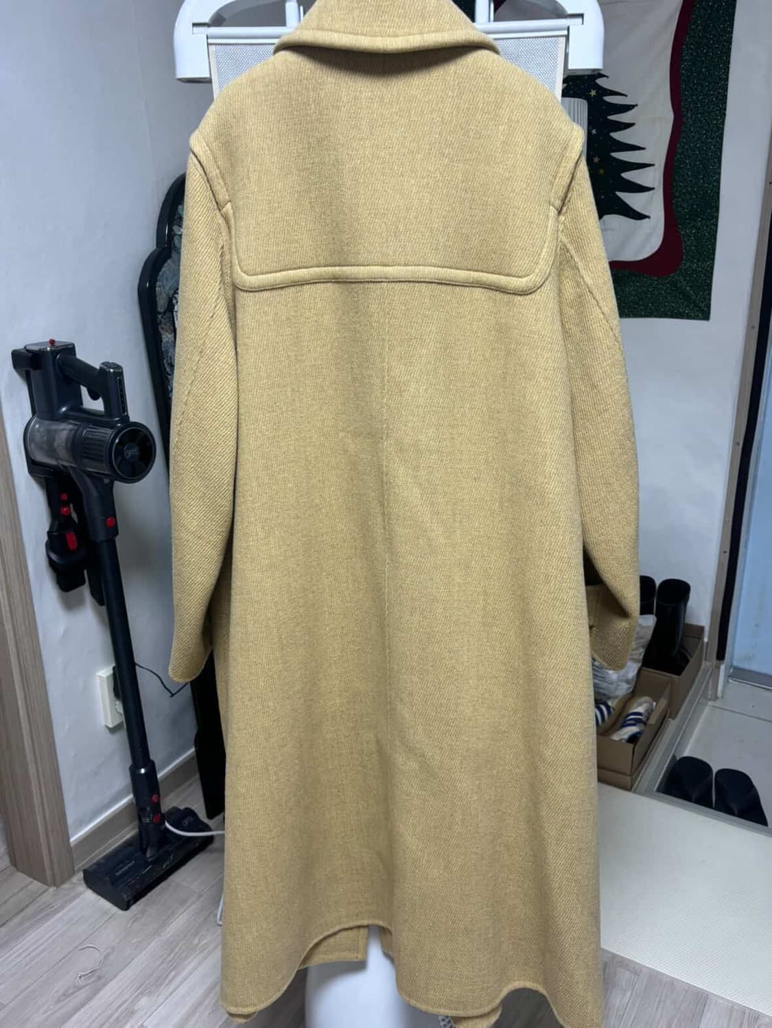 스튜디오톰보이 A라인 오버핏 트윌코트 상품이미지4