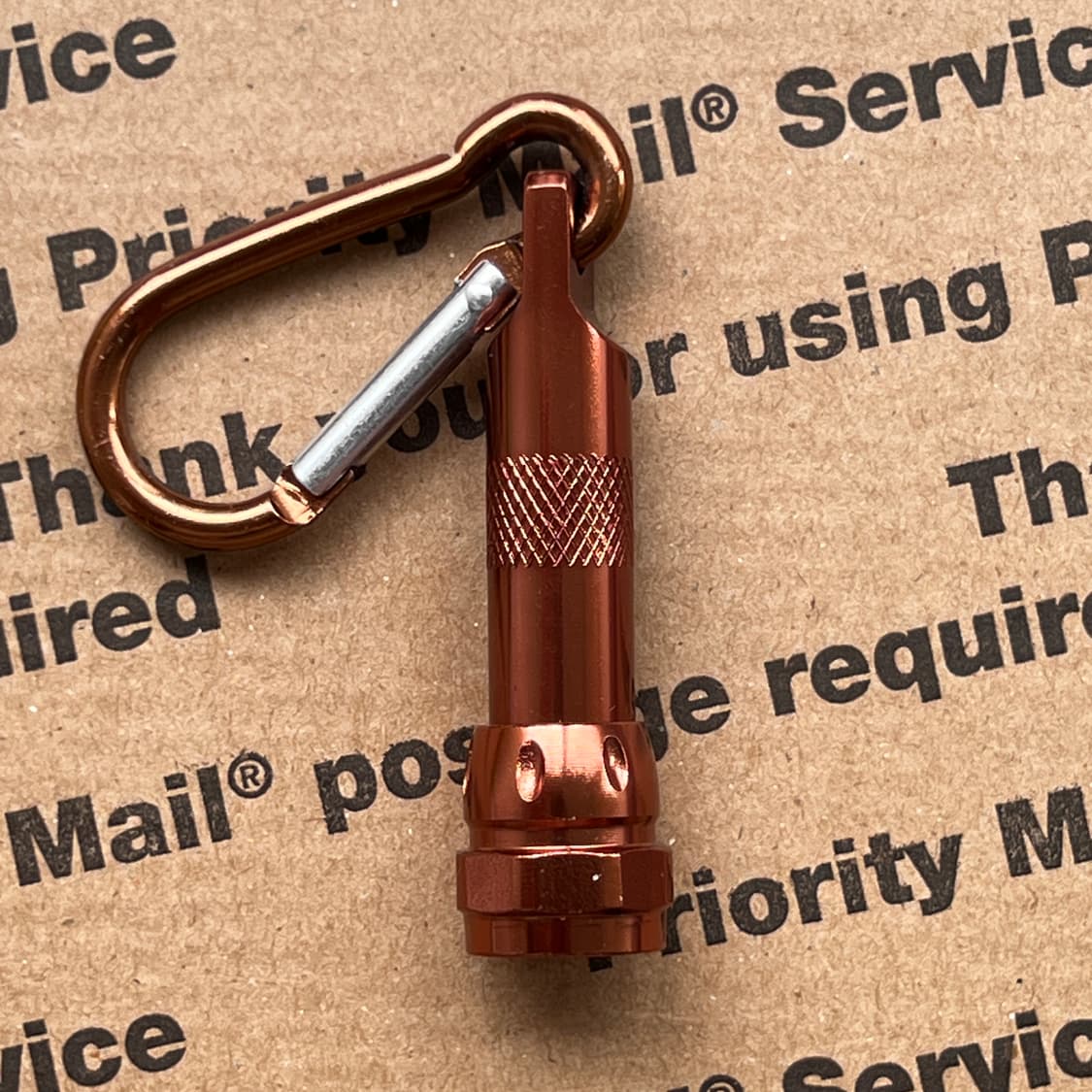 90s vtg Mini Flashlight Keyring 상품이미지2