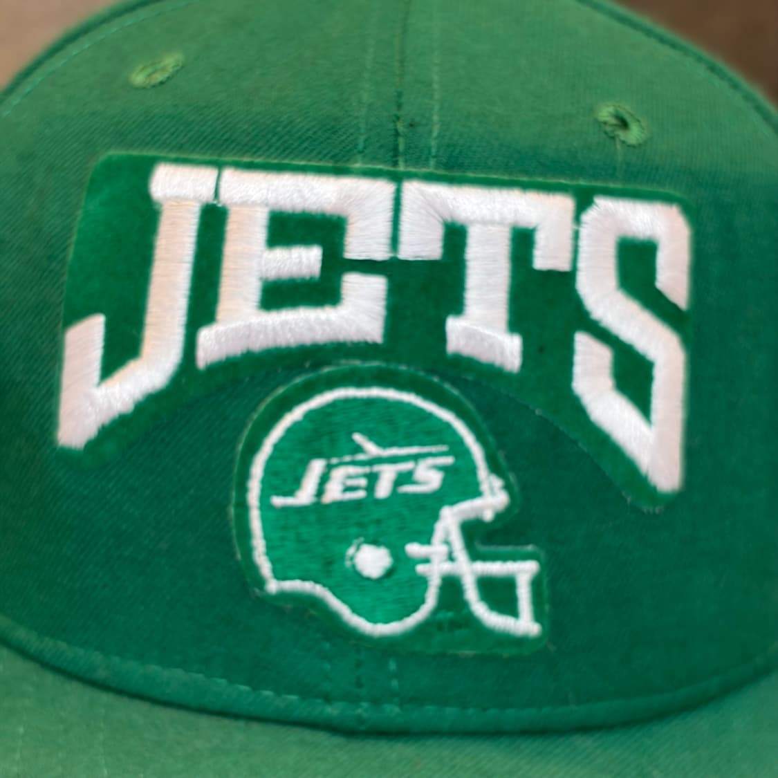 80s Made in USA 빈티지 뉴에라 NFL 뉴욕 제츠 볼캡 모자  상품이미지3