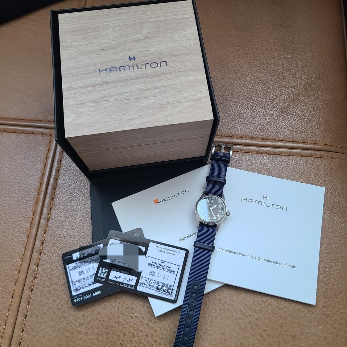 헤밀턴 카키필드 쿼츠시계 33mm 상품이미지4