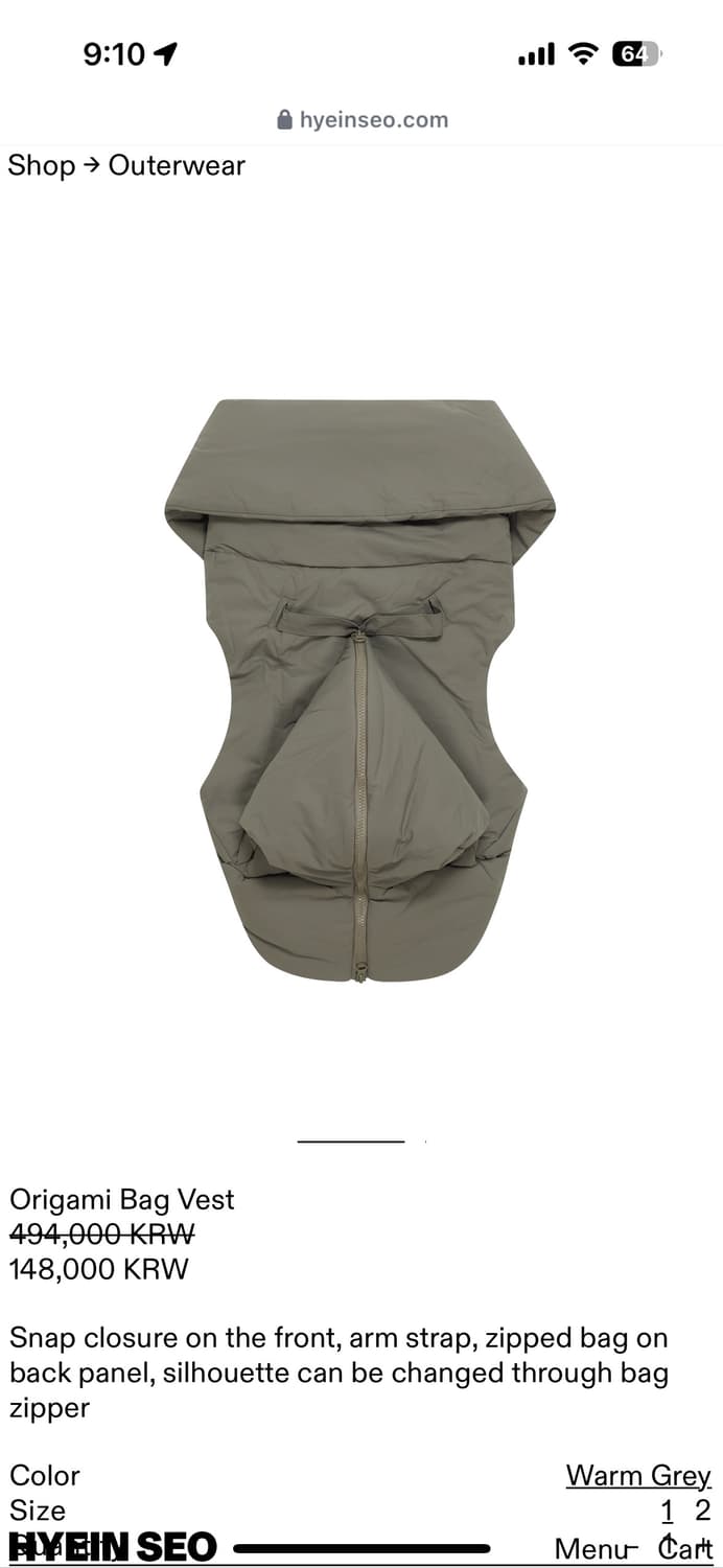 혜인서 오리가미 백 베스트2 상품이미지4