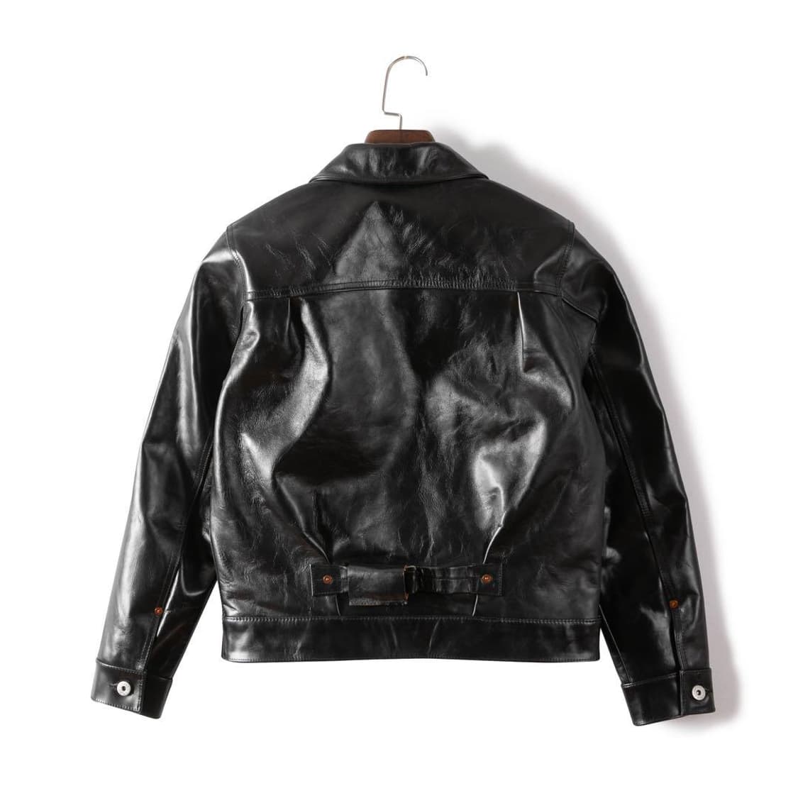 [40] 일본 말가죽 차심 호스하이드 대전판 트러커 자켓 상품이미지2