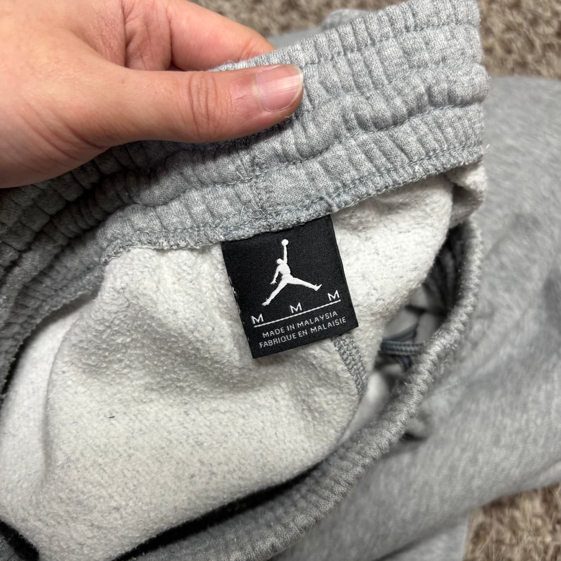 M 나이키 조던 점프맨 세미와이드 스웻팬츠 상품이미지4