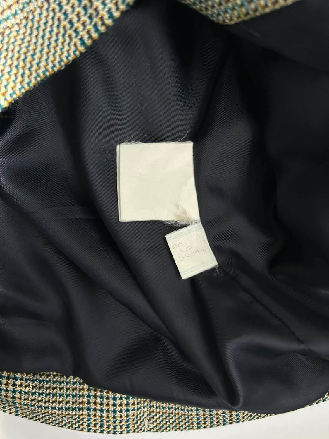 [95] 입생로랑 YSL 옴므 글랜 체크 블루종 자켓 상품이미지6