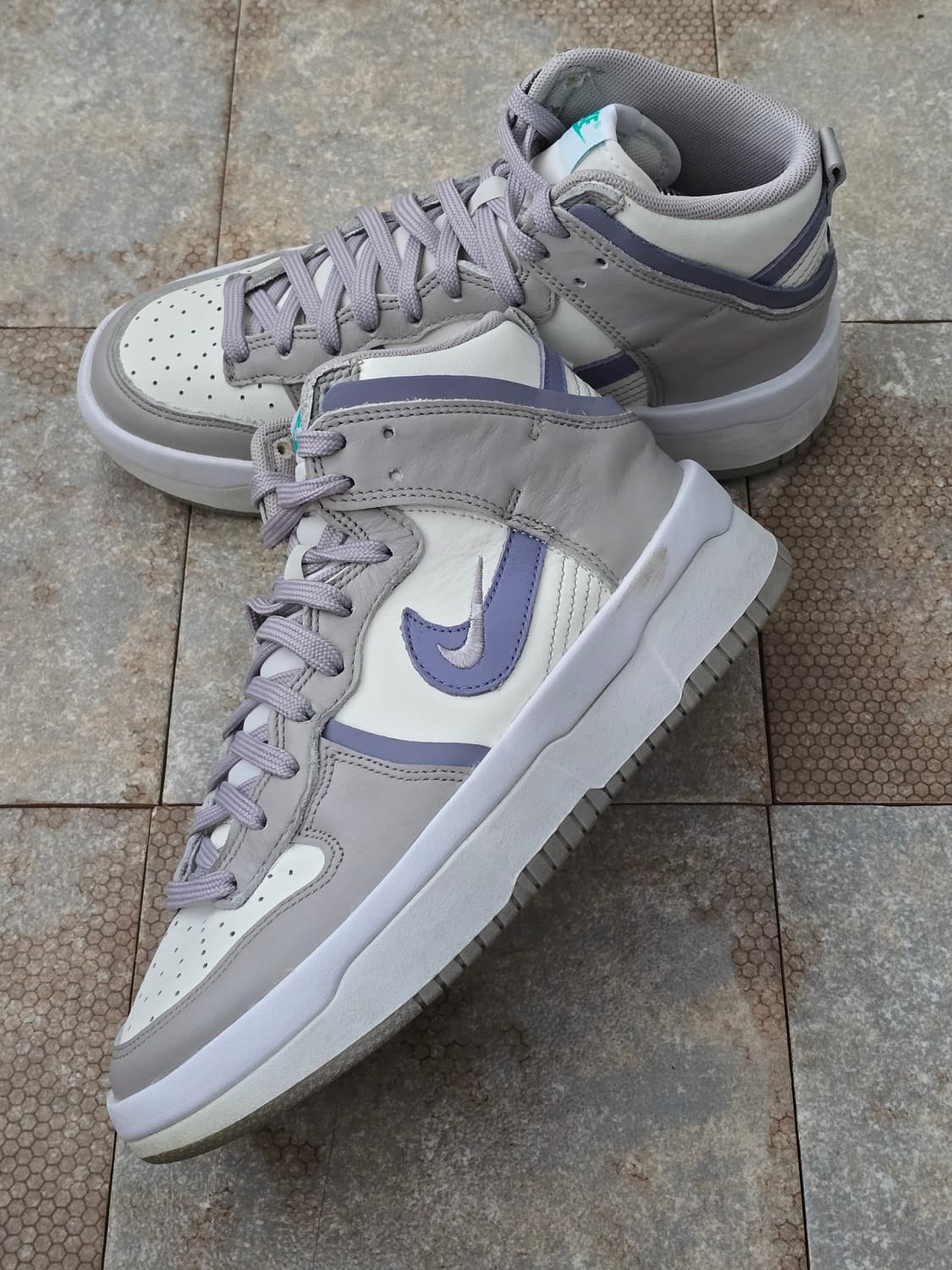 (240)나이키 덩크 하이 업 아이언 퍼플  상품이미지2