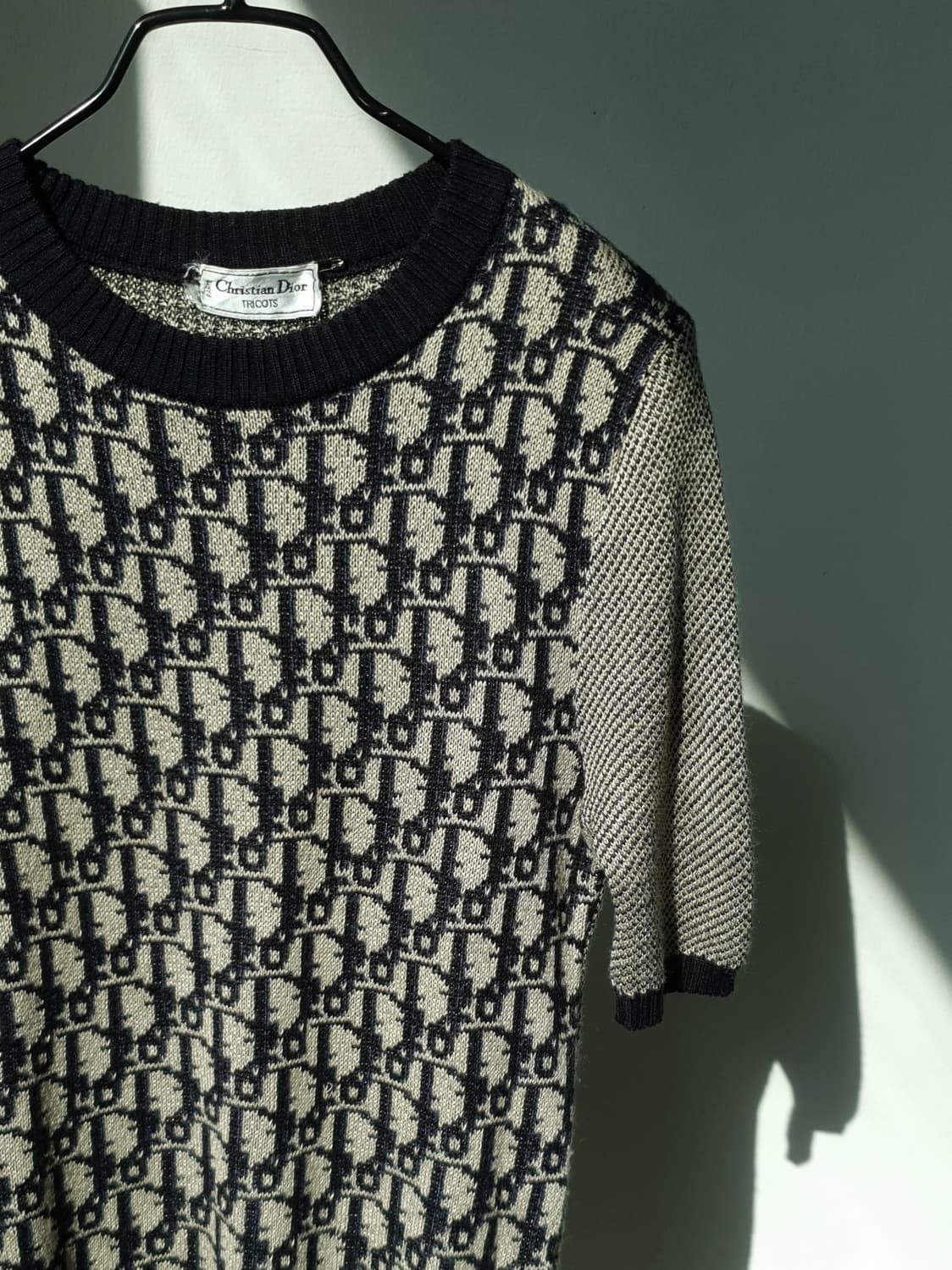 80s Christian Dior Oblique Knit 상품이미지6