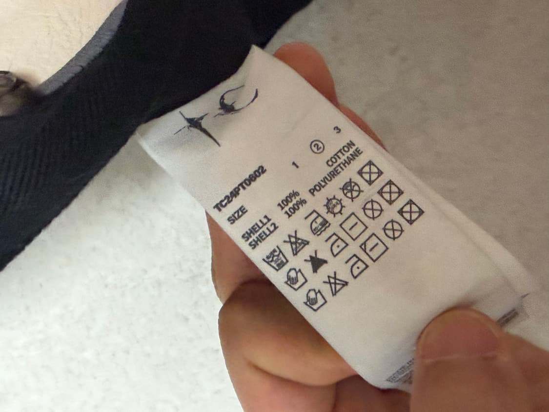 떠그 클럽 TC 레더 데님 팬츠 블랙 2사이즈 [새상품] 상품이미지4