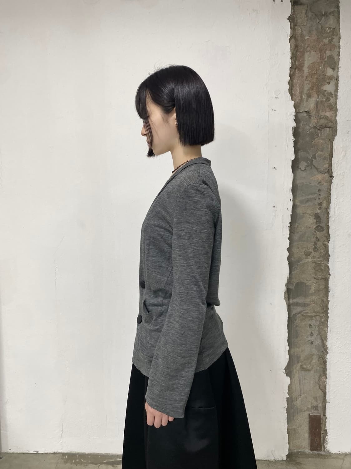 사카이 더블 버튼 가디건 상품이미지4