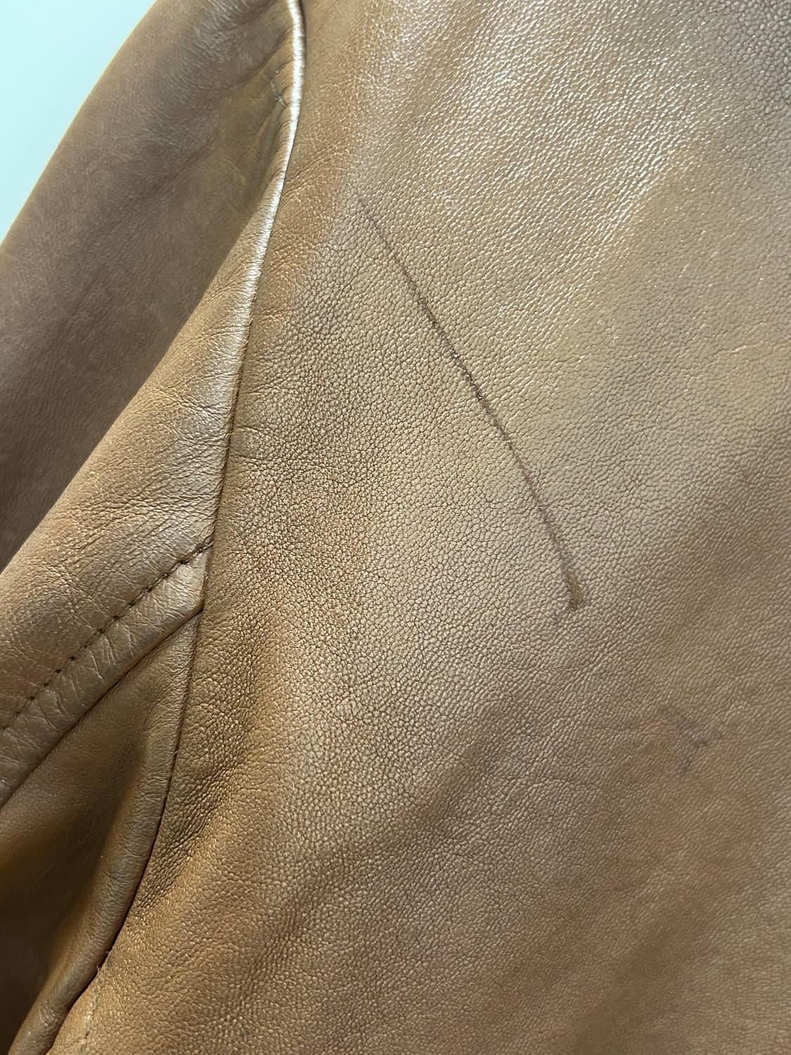 바나나리퍼블릭 레더 자켓 (램스킨) 상품이미지6