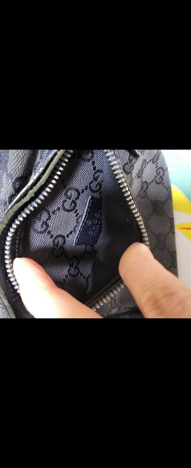 (정품)남녀공용 구찌  GG 캔버스 투포켓 웨이스트 백. 상품이미지3