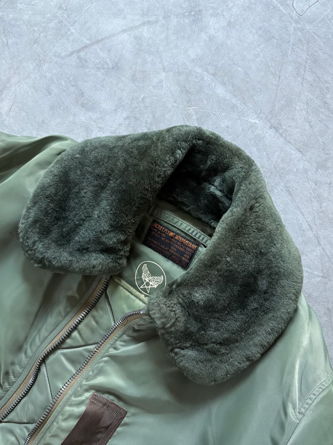 버즈릭슨 B-15D 울 파일 자켓  상품이미지3