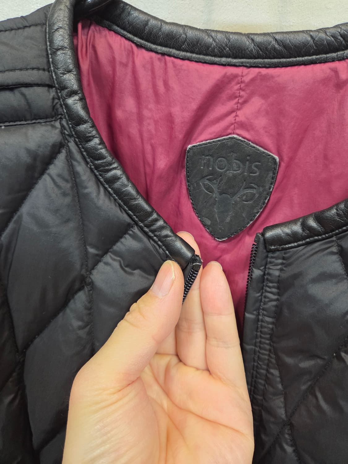 노비스 여성 다이아몬드 경량 롱패딩 sp 상품이미지8