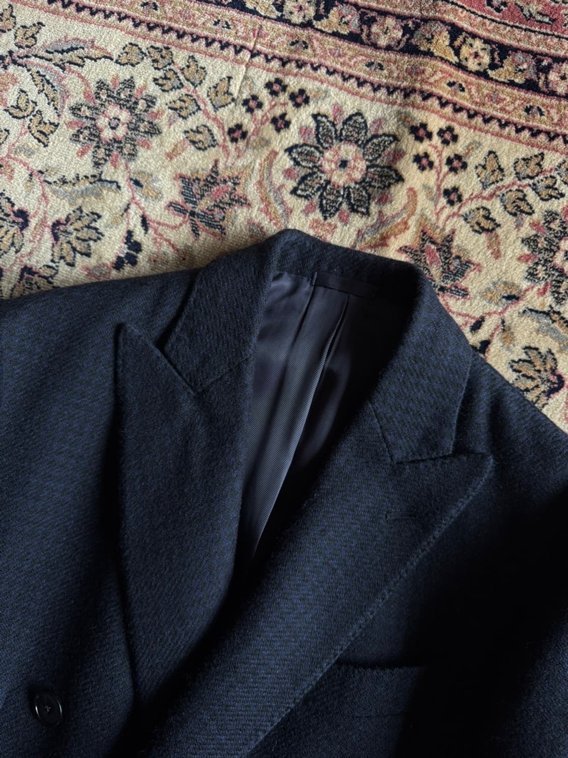 루카 그라시아 나폴리 캐시미어 더블 브레스티드 코트 100 상품이미지4