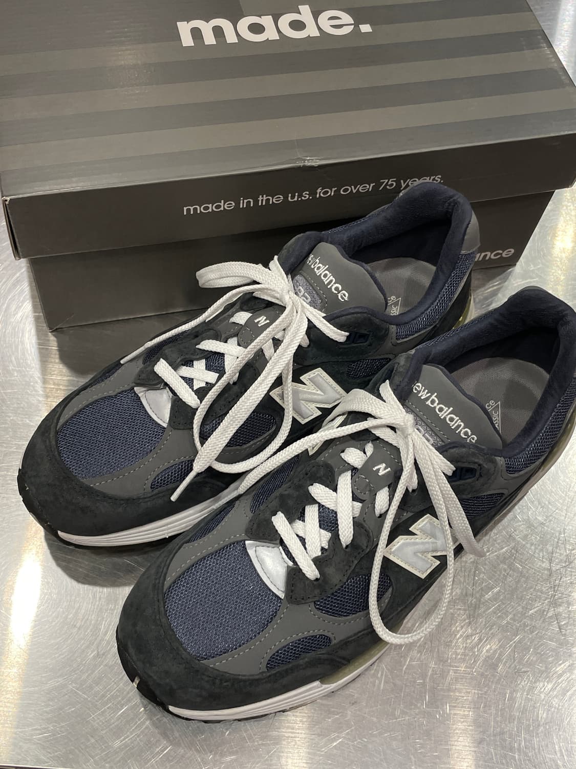 뉴발란스 M992GG 네이비 285 상품이미지2