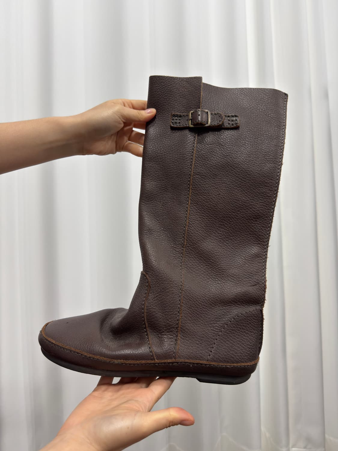 brown leather boots 상품이미지6