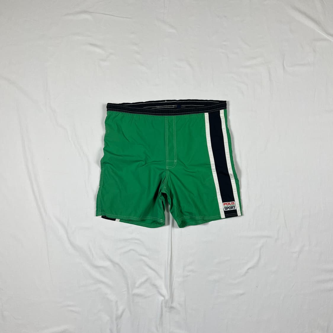 90‘s 폴로스포츠 polo sport 스펠아웃 로고 반바지 상품이미지1