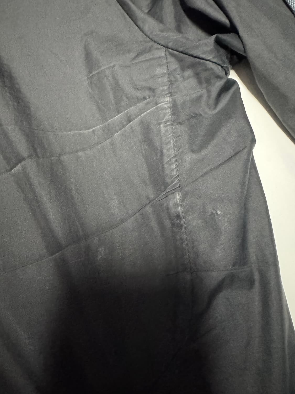 아디다스 올드스쿨 밑단 스트링 삼선 후드 바람막이 M 상품이미지5