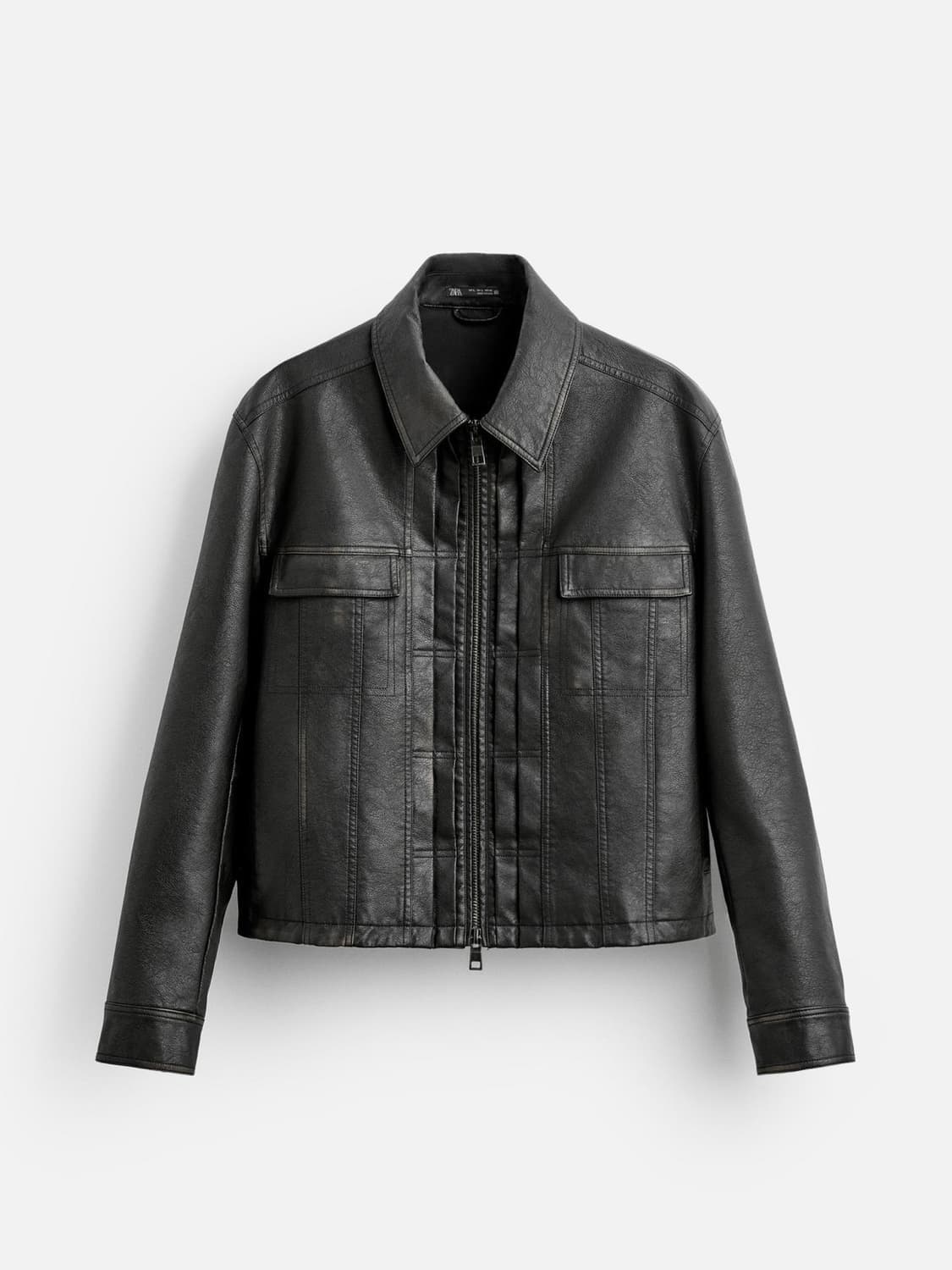 [삽니다] 자라 워싱 페이크 레더 M or L 상품이미지1