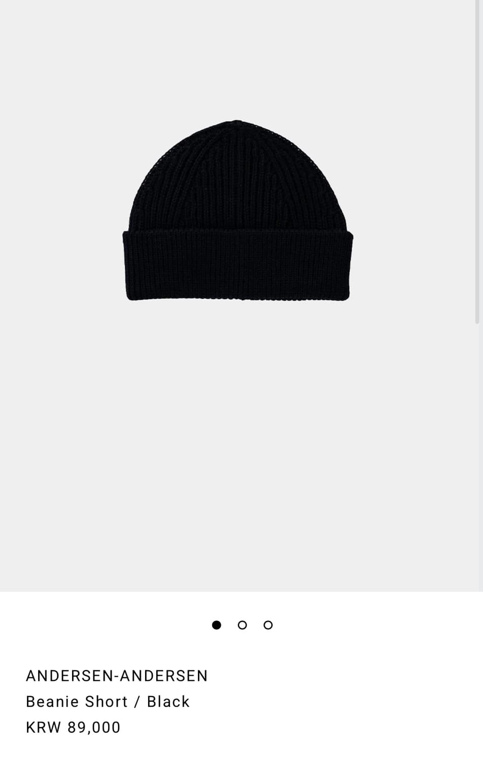 안데르센 안데르센 울 비니 새상품 상품이미지4