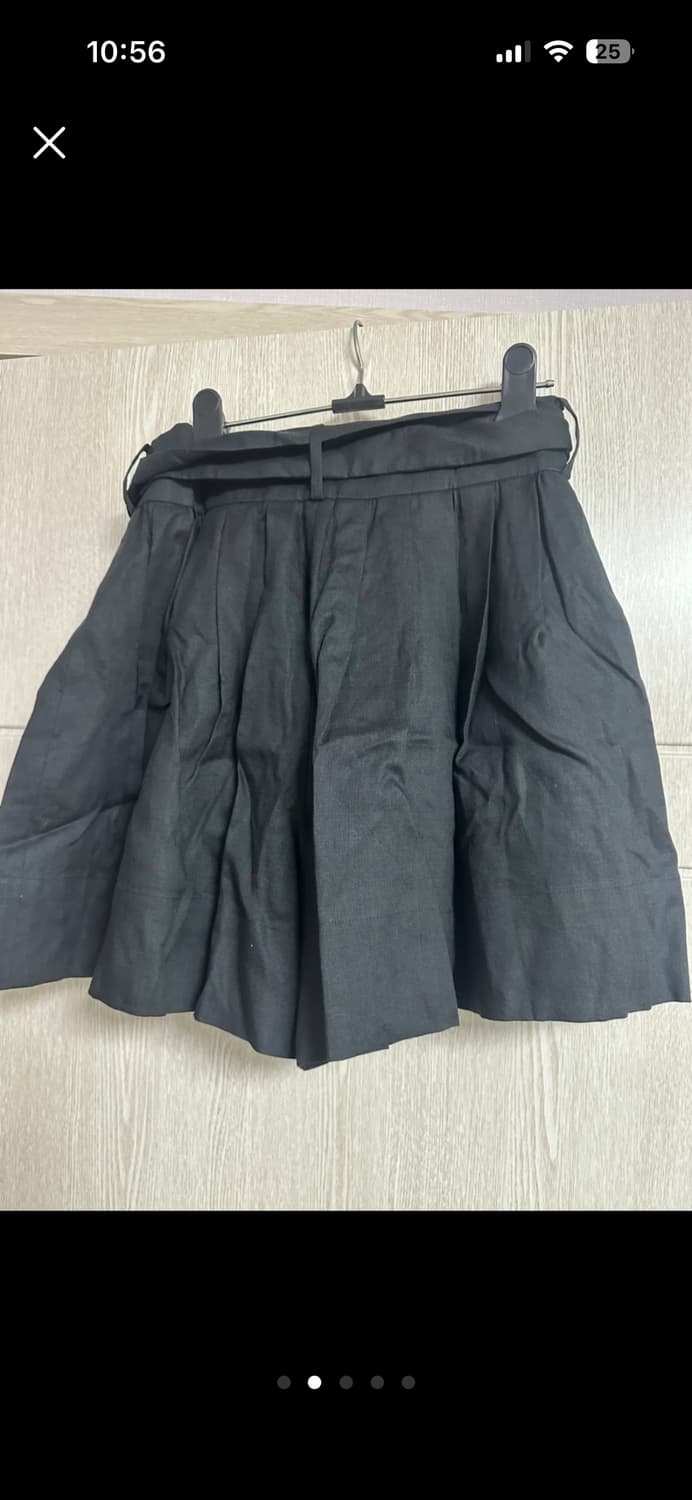 JIAKIM 블랙 리본 치마 반바지 상품이미지2