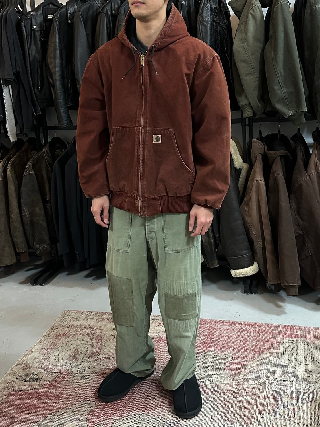 OG 칼하트 J130 액티브 자켓 칼하트 CLY 후드자켓 상품이미지3