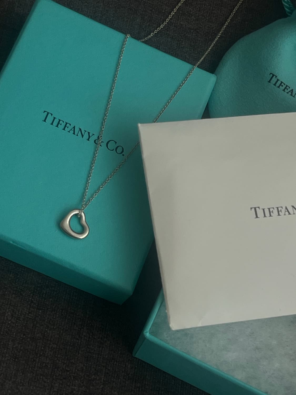 티파니 앤코 엘사퍼레티 오픈하트 11mm 목걸이 상품이미지1