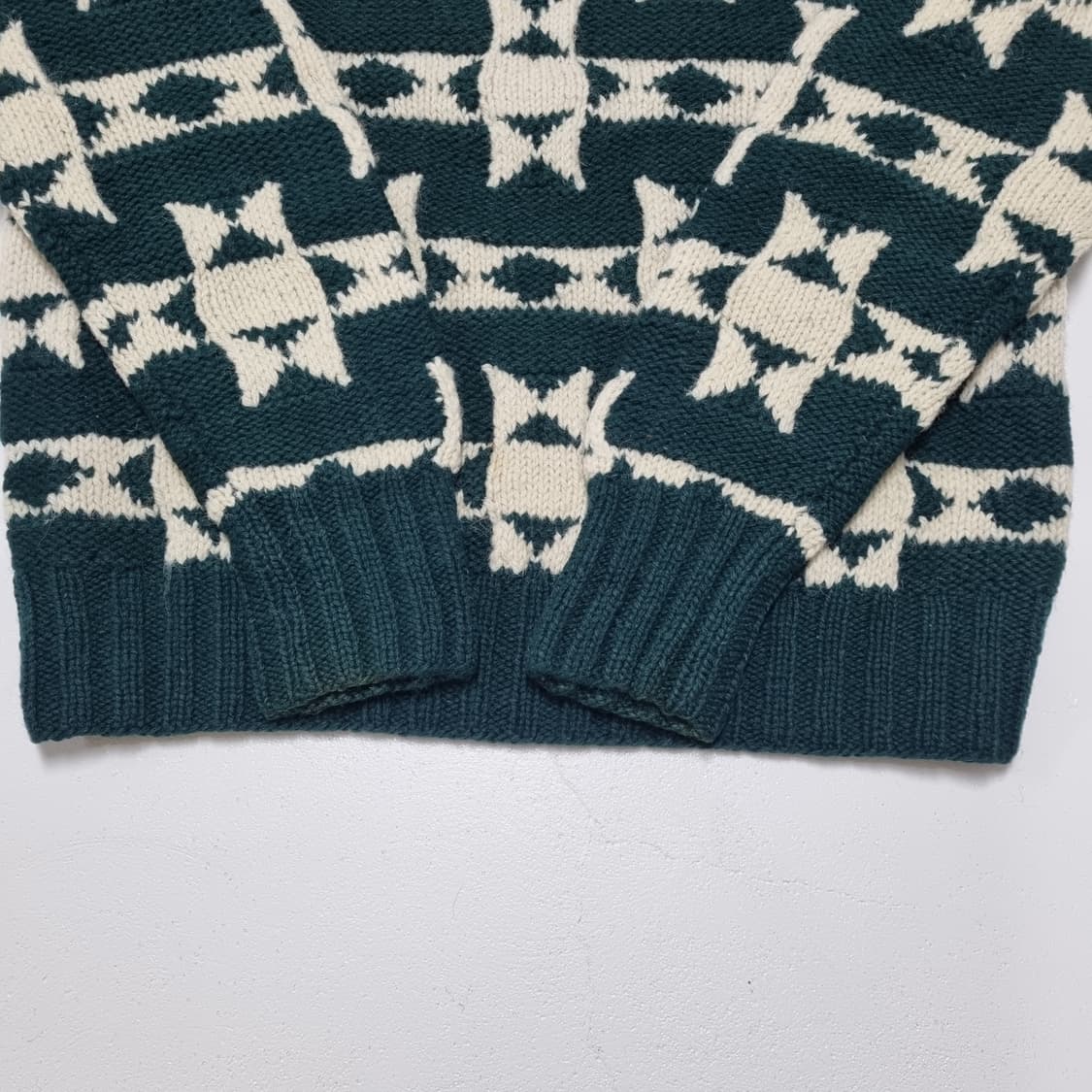 90S 폴로 컨트리 네이티브 아메리칸 스웨터 - L 상품이미지6