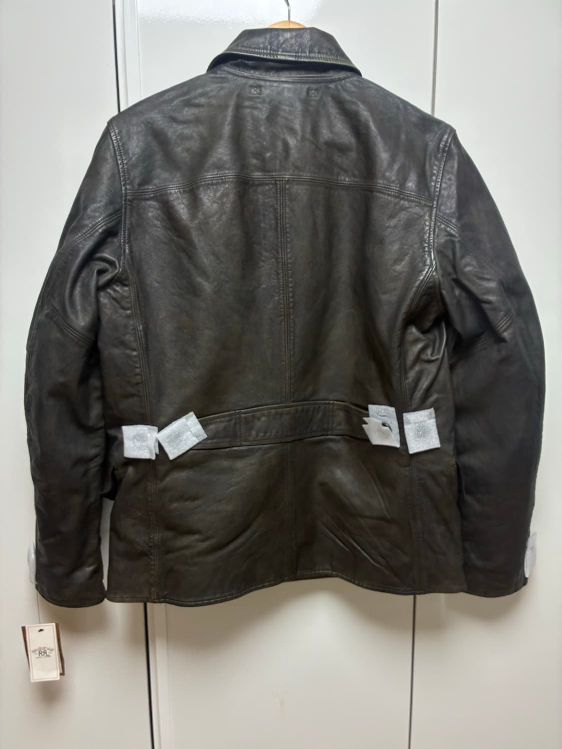 RRL 인디고 레더 카코트 S 상품이미지2