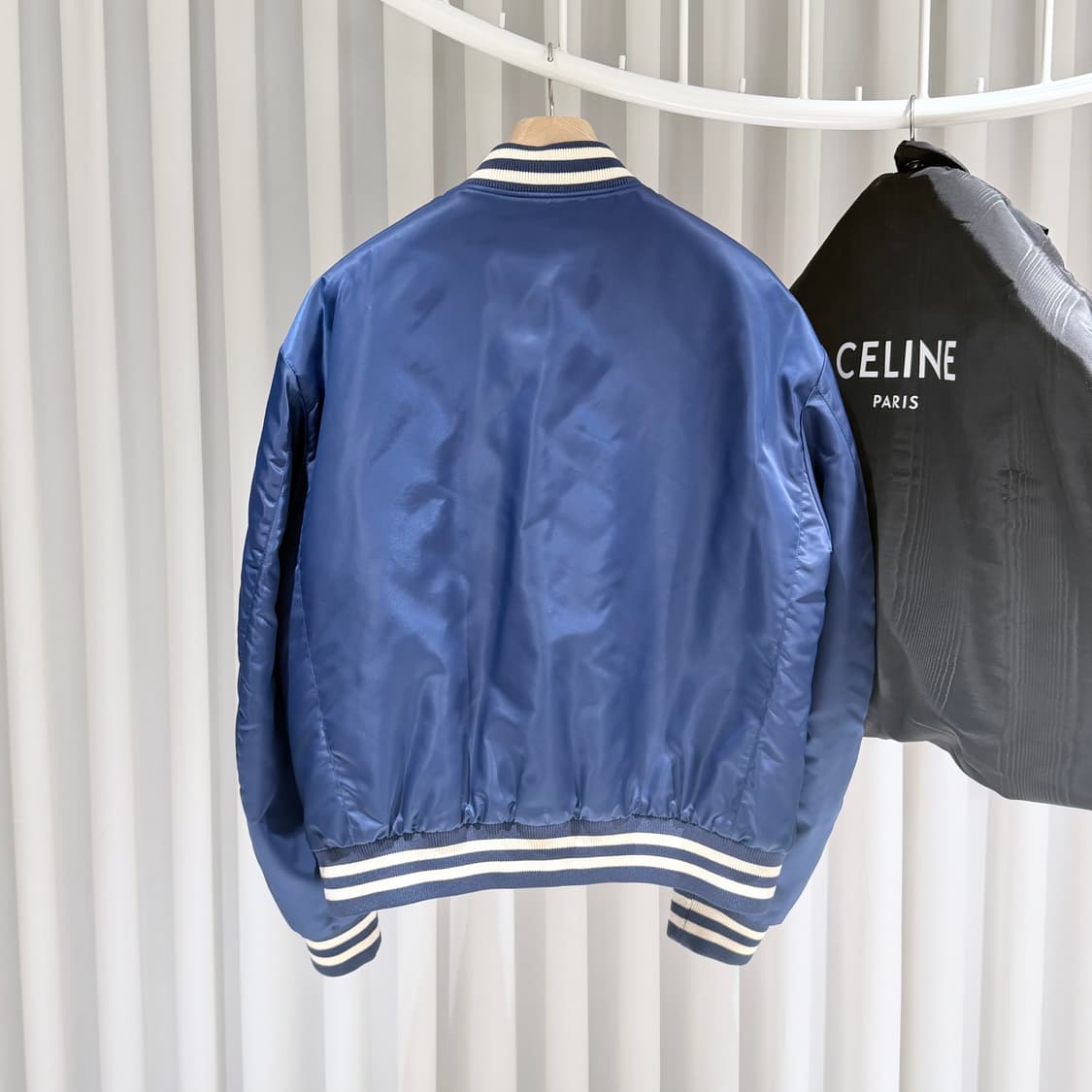 (A+/50) / 셀린느 루즈 테디 봄버 블루종 자켓 네이비 상품이미지6