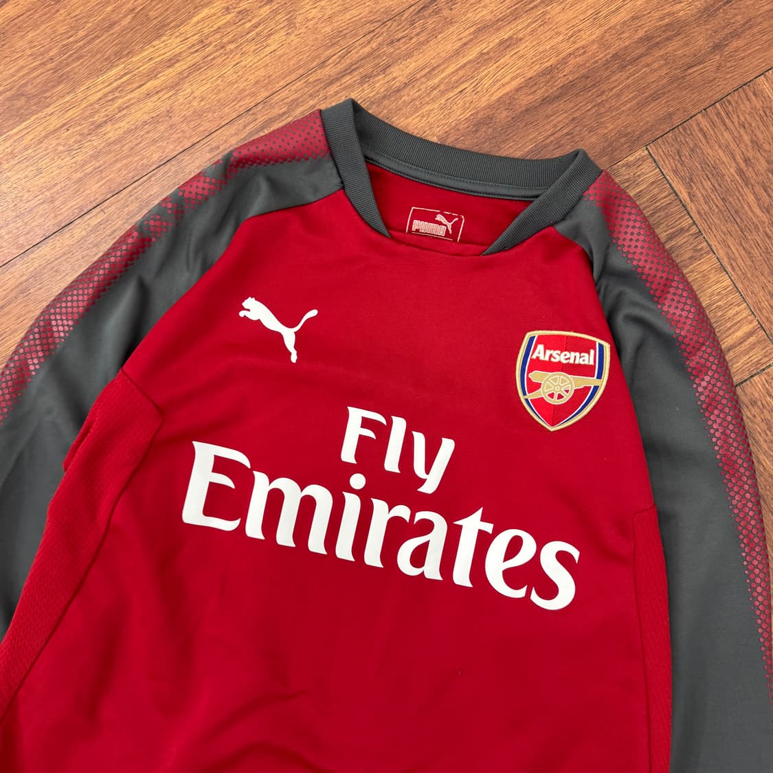 M PUMA 푸마 아스날 17-18시즌 트레이닝 티셔츠  상품이미지3