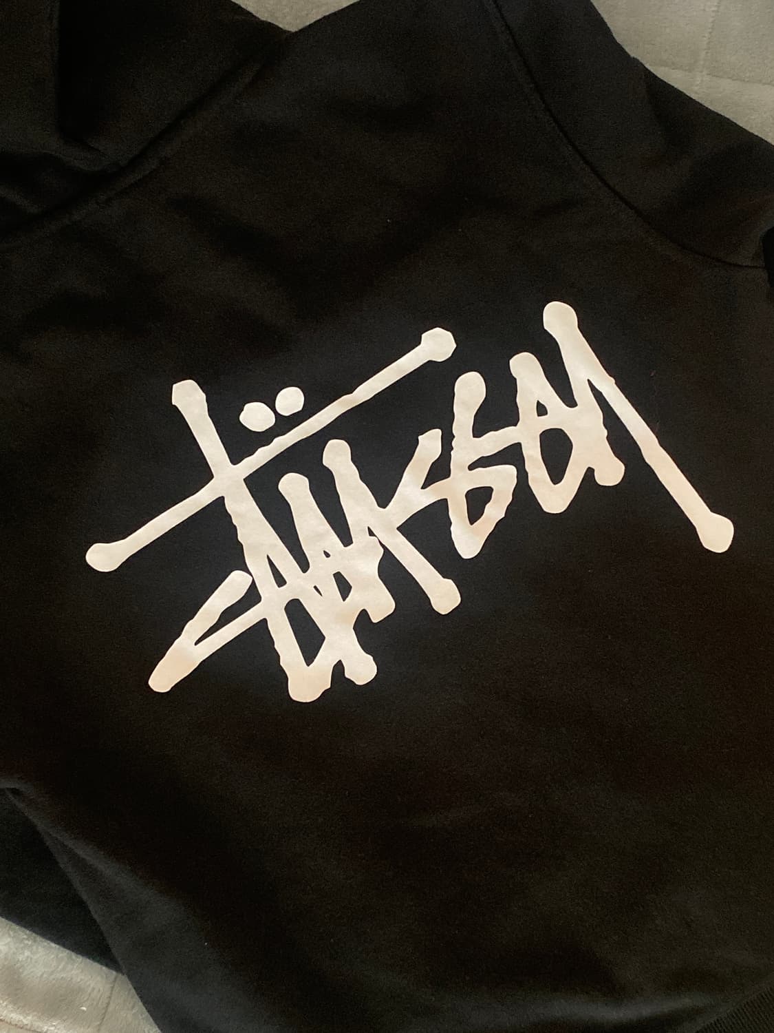 (급처) 2023 스투시 후드티 블랙 L  상품이미지4