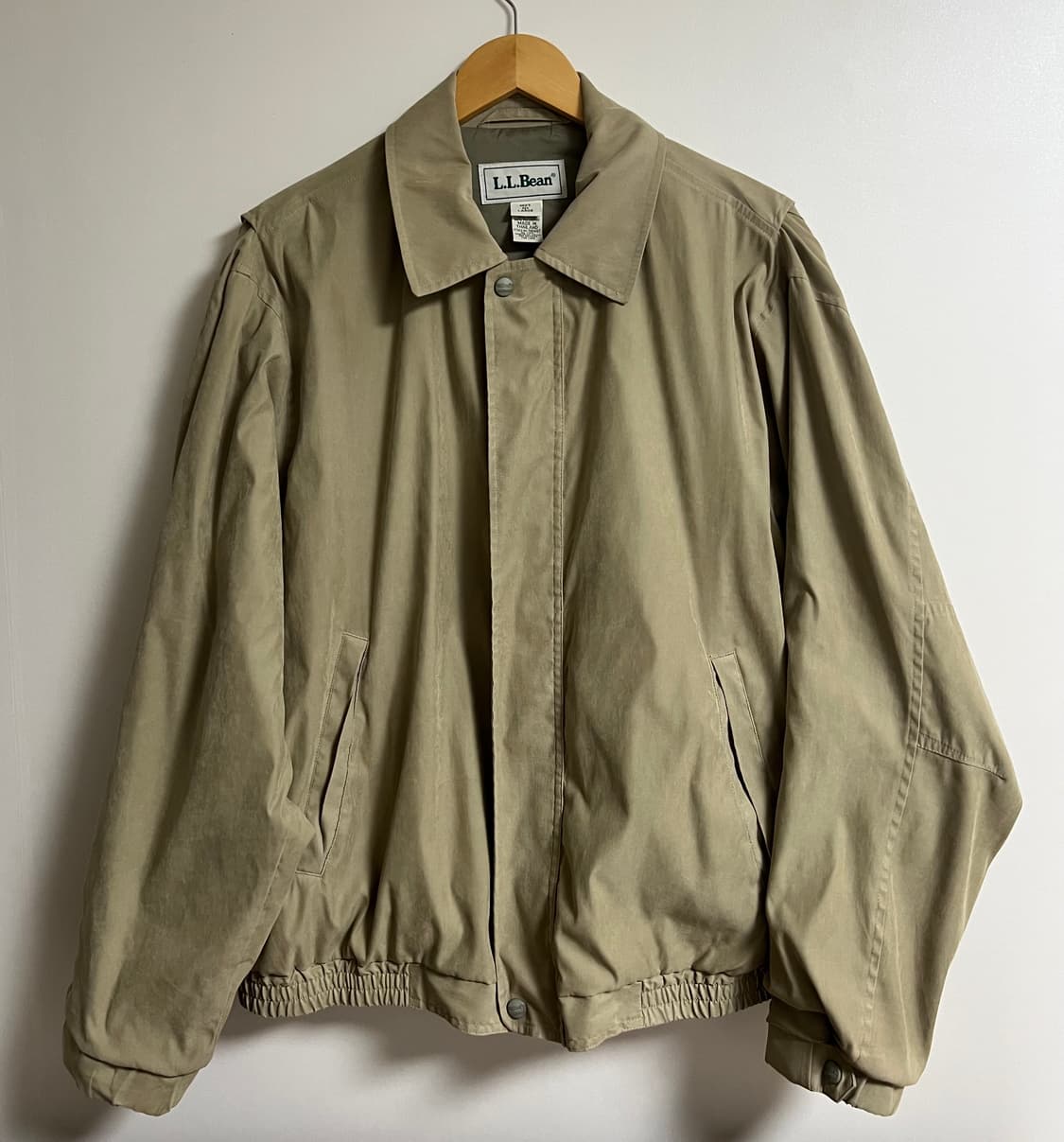 엘엘빈 베이지 블루종 자켓 상품이미지1