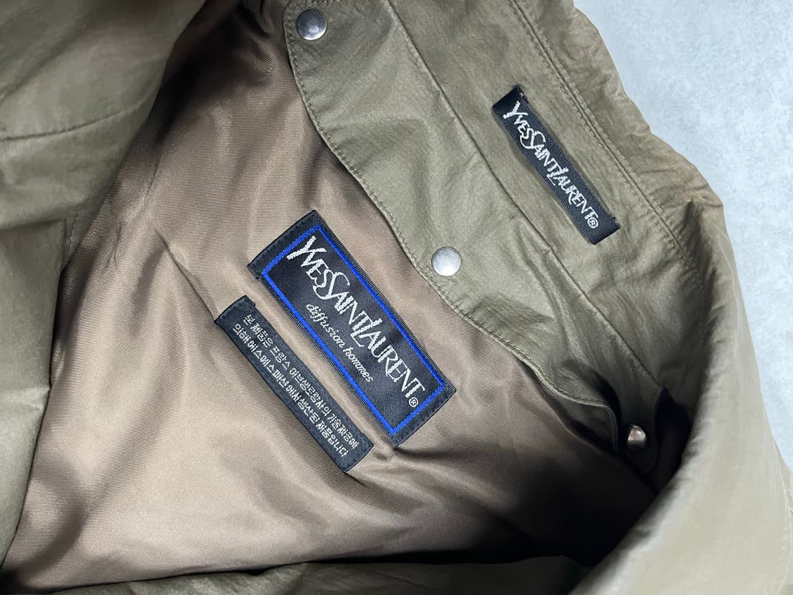 입생로랑 90s YSL 빈티지 트렌치 코드  상품이미지2