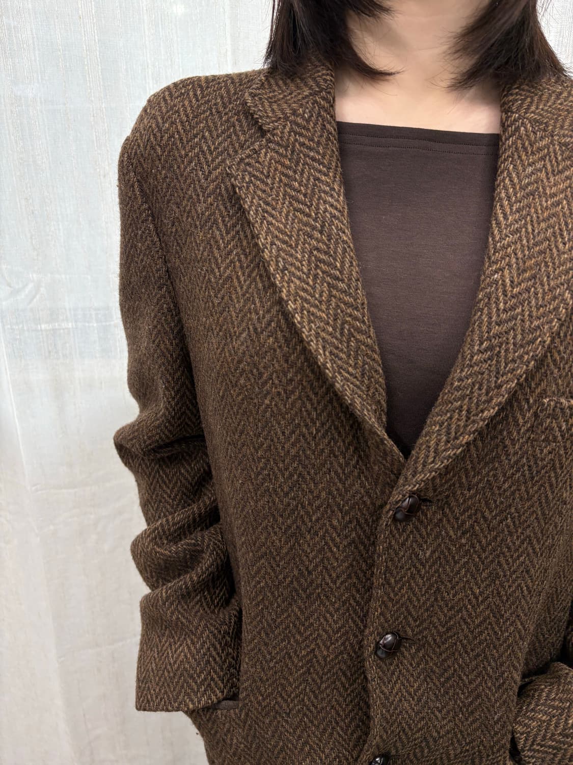 빈폴 클래식 헤링본 울 자켓 상품이미지1