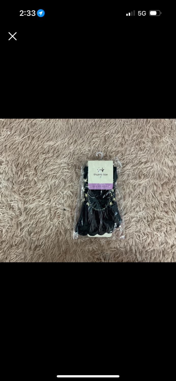 떰토 필라테스 양말 새상품 상품이미지1