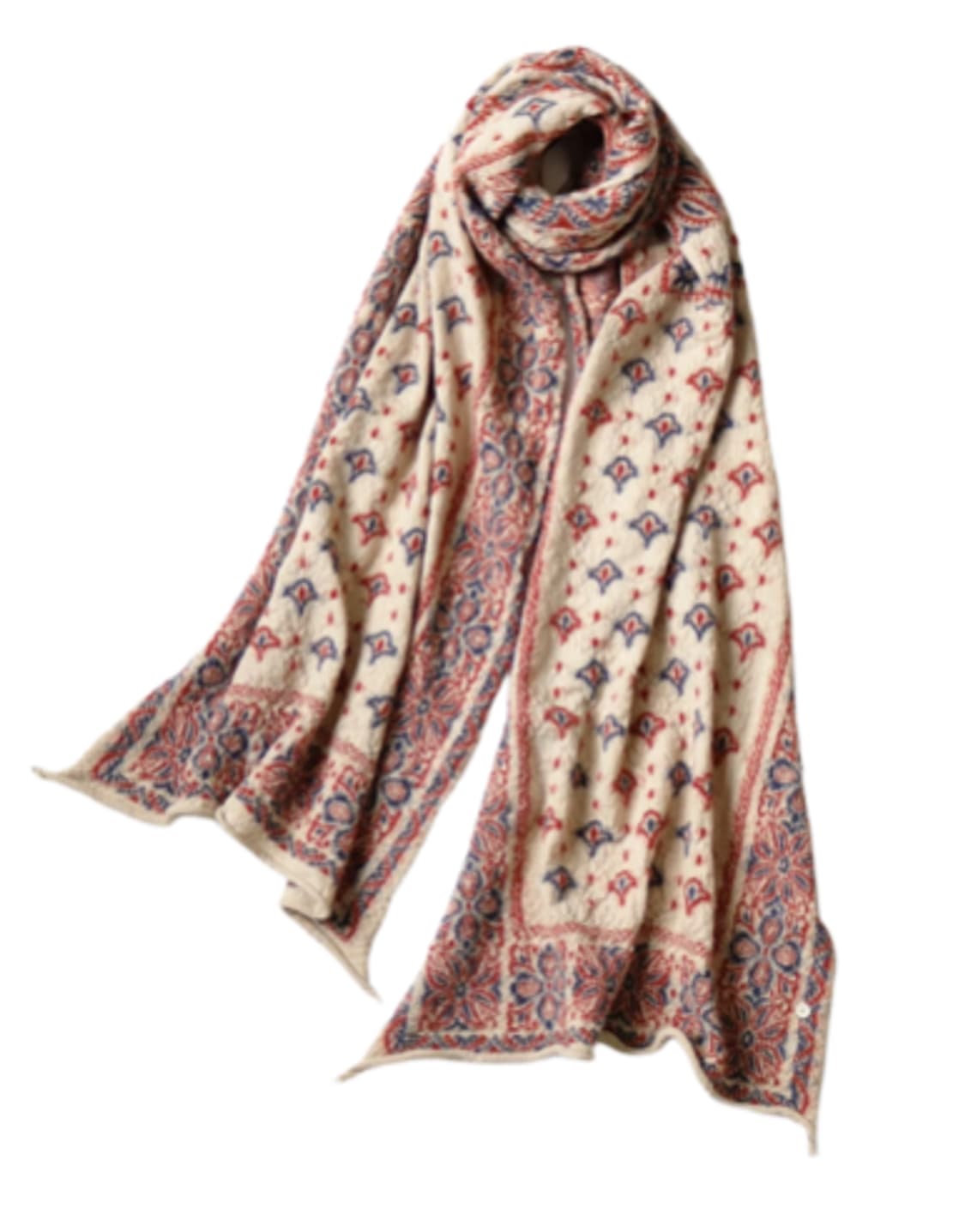 캐피탈 컬러풀 펠티드 울 반다나 머플러 키나리 상품이미지1