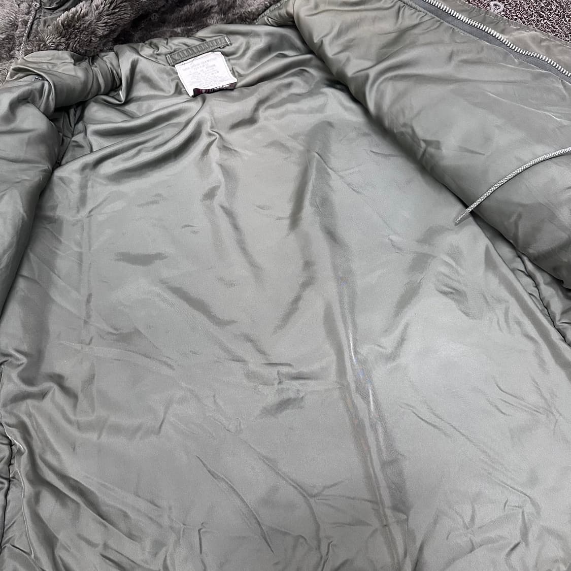 알파인더스트리 밀리터리 N3B 야상 점퍼 M 상품이미지7