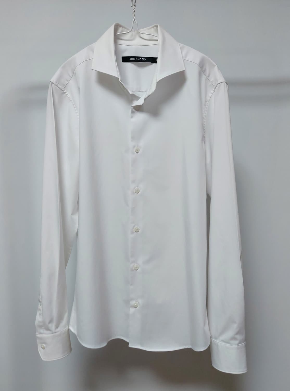 지오송지오 화이트 셔츠 (95)슬림핏 

 상품이미지2